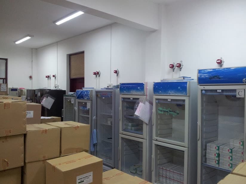 ECAPRO triển khai thành công Hệ thống giám sát cảnh báo nhiệt độ cho các tủ lạnh chứa thuốc của Bênh Viện Nhiệt Đới TPHCM